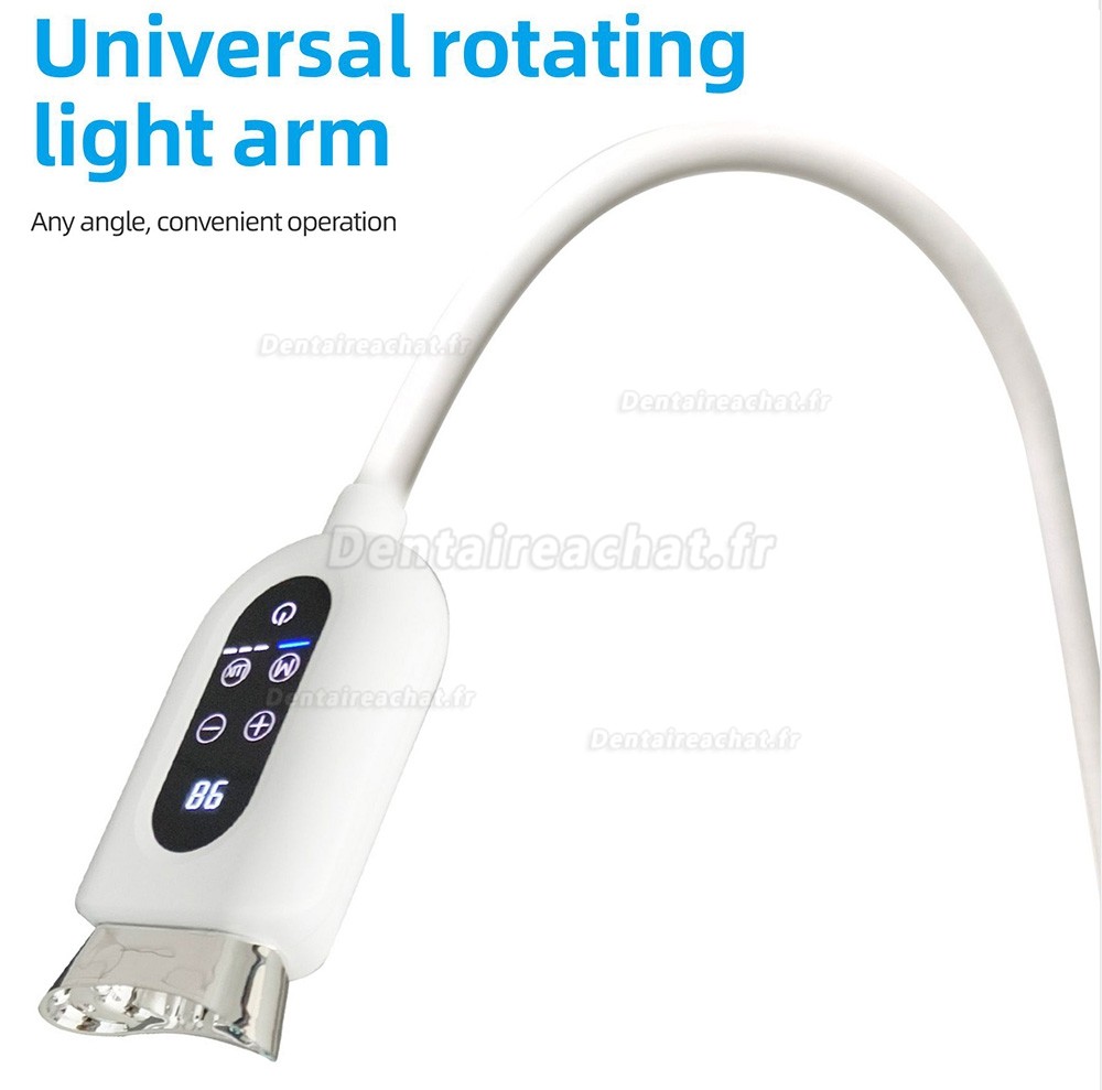 Lampe de blanchiment dentaire LED Bonin BM01-C pour fauteuil dentaire (lumière tricolore)